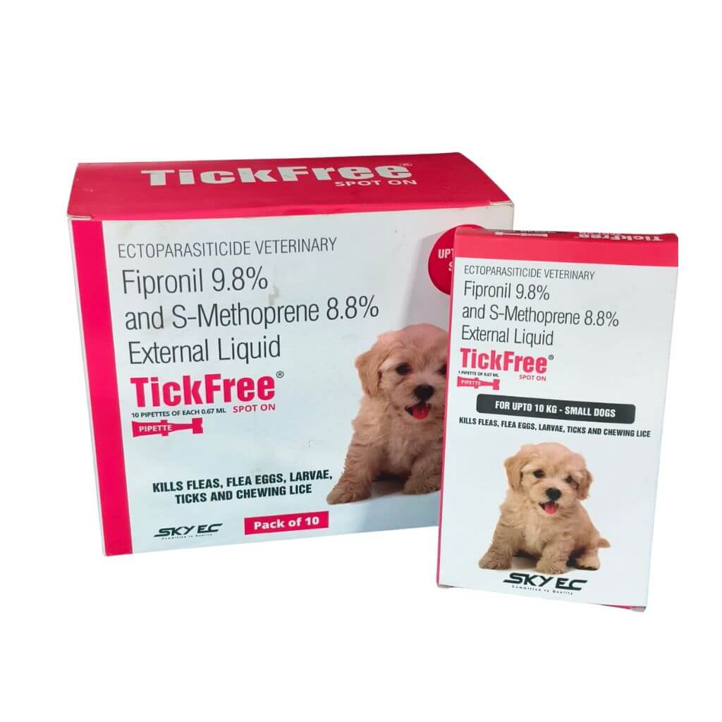 Tickfree Spot on Small Dog
